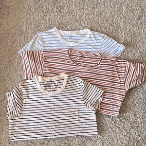 Madewell stripe t shirts bundle